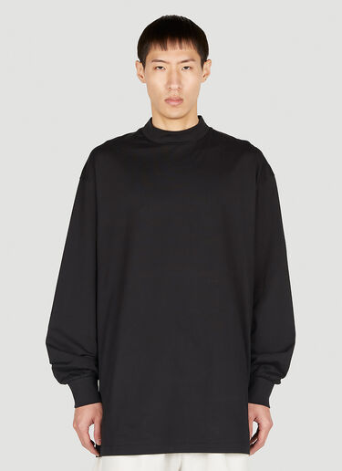 Mock Neck Sweatshirt Y-3 Mock Neck Sweatshirt Black yyy0152010