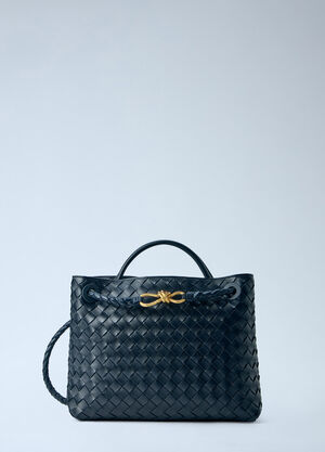 Bottega Veneta Medium Andiamo Handbag Blue bov0264013