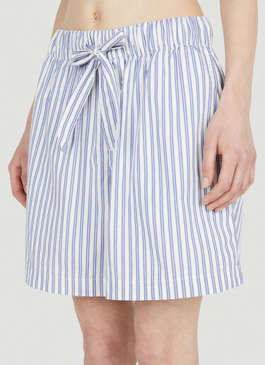 Tekla Skagen Stripes Shorts Blue tek0352005