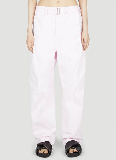 Lemaire Twisted Pants Pink lem0252006
