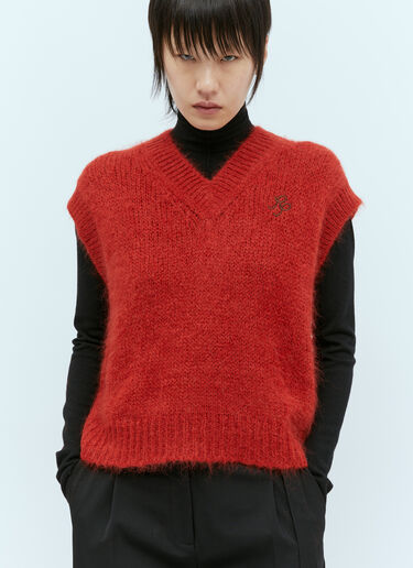 Rejina Pyo Spencer Knit Vest Red rej0254001