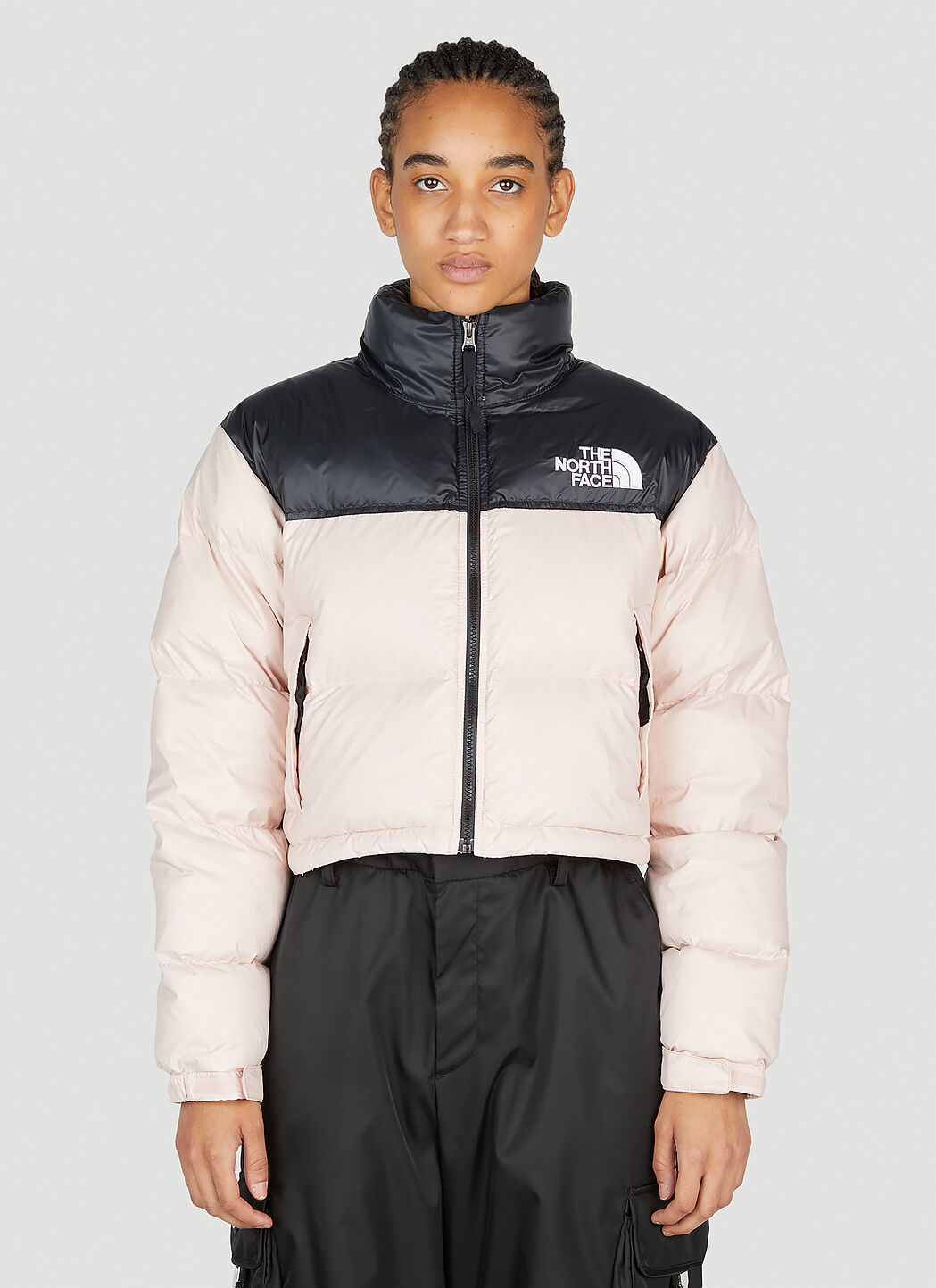 North face short sale parka