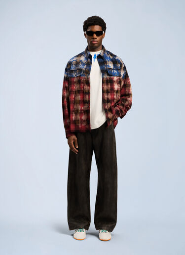 Curved Logo Over T-shirt Palm Angels Curved Logo Over T-shirt White pma0162008