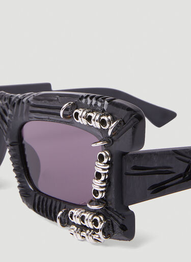 Kuboraum R2 Sunglasses Black kub0354002