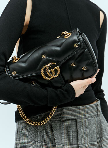 Gucci GG Marmont Small Shoulder Bag Black guc0255137