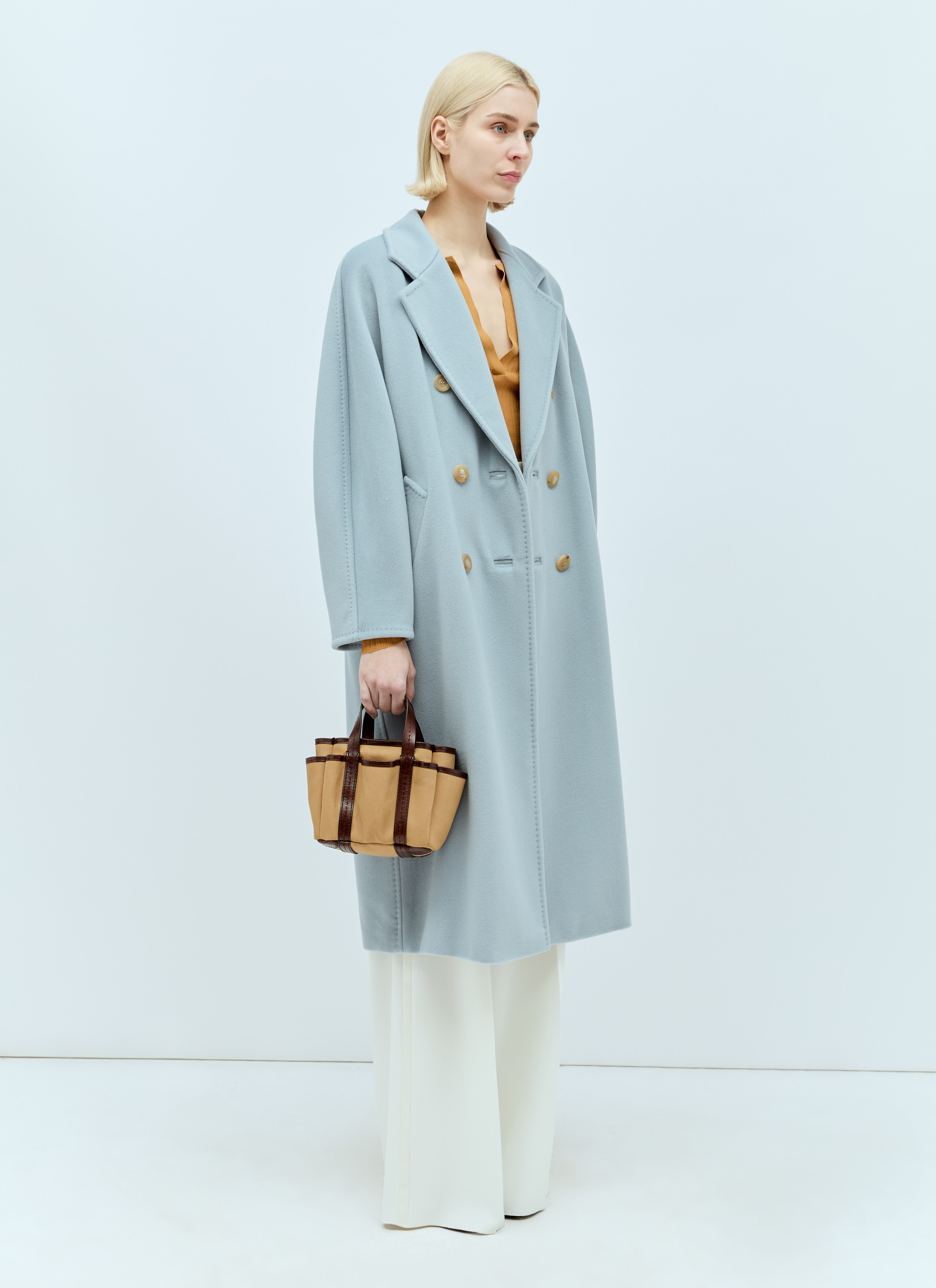 Max Mara Women's' Giardiniera Mini Tote Bag in Brown | LN-CC®