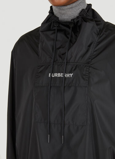 Burberry 퍼넬 넥 로고 재킷 블랙 bur0248017