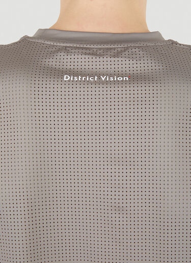 District Vision Peace Tech T-Shirt Grey dtv0146012
