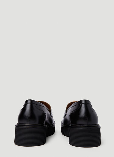 Marni Pierced Hair Loafers Black mni0151016