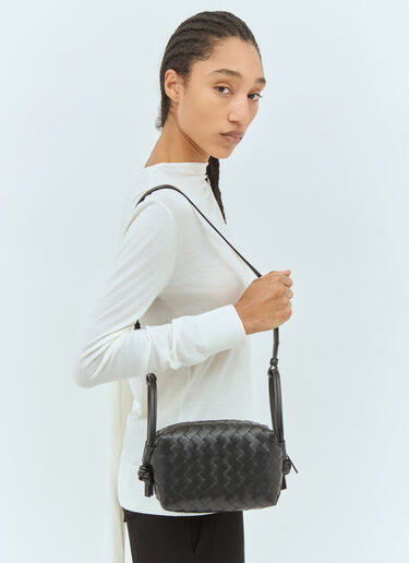 Bottega Veneta Small Loop Crossbody Bag Black bov0257064