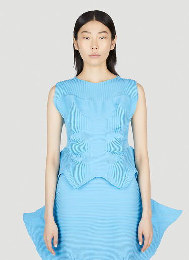 Issey Miyake Linkage 上衣 蓝色 ism0252007