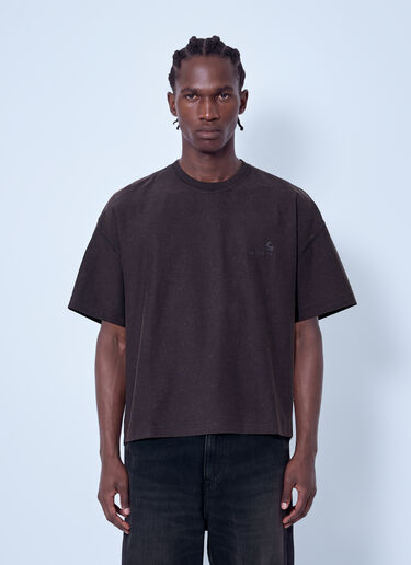 LN-CC® - Carhartt WIP: Lambert T-Shirt - Brown Carhartt WIP Lambert T-Shirt Brown wip0365014
