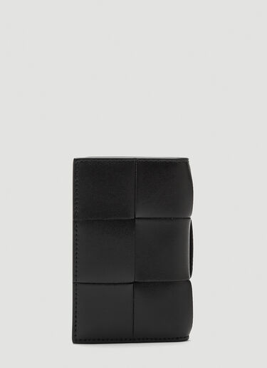 Bottega Veneta Bi-Fold Card Holder Black bov0143035