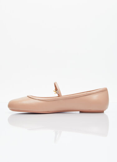 Gianvito Rossi Carla Ballerina Flats Pink gia0255016