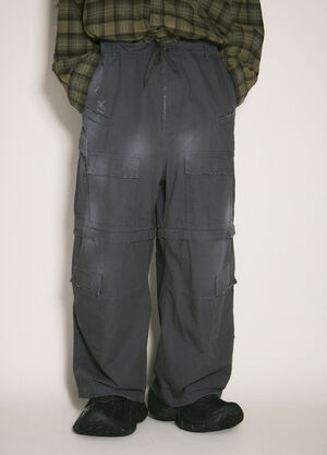 Balenciaga Large Cargo Pants Grey bal0157023