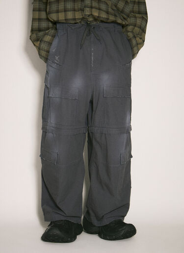 Balenciaga Large Cargo Pants Grey bal0157023