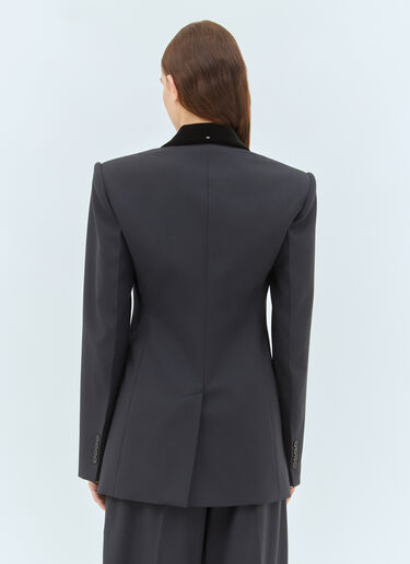 Sportmax Stretch Wool Tailored Blazer Navy spx0258012