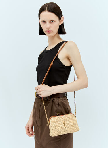 Saint Laurent Gabby 拉链小包 米色 sla0255097