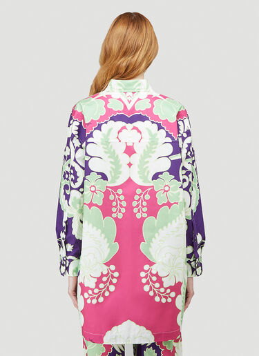 Valentino Printed Shirt Purple val0243009