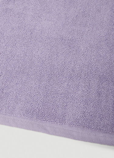 Tekla Logo Patch Bath Mat Purple tek0349017