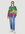 Stella McCartney 트리 오브 라이프 자카드 니트 스웨터 그린 stm0251004