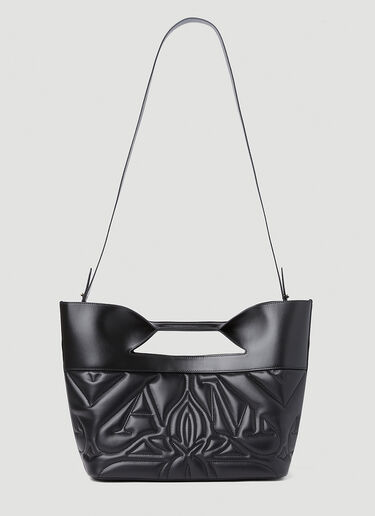 Alexander McQueen The Bow Small Handbag Black amq0251004