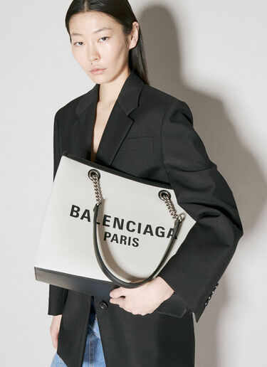 Medium Duty Free Tote Bag Balenciaga Medium Duty Free Tote Bag Cream bal0255062