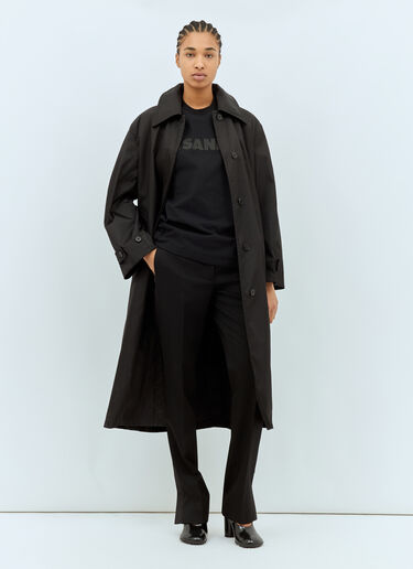 Jil Sander ロゴプリントTシャツ ブラック jil0259011