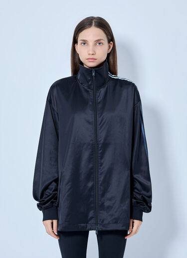 Y-3 Satin Gradient 3 Stripes Track Jacket Black yyy0365009