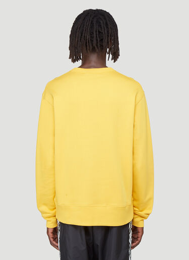 Acne Studios Face Sweatshirt Yellow acn0341014
