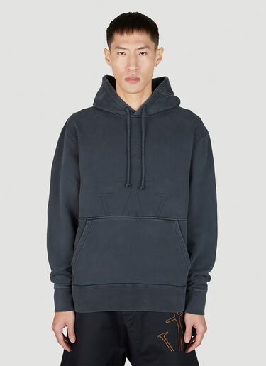 JW Anderson Logo Embroidery Hooded Sweatshirt Black jwa0151009