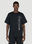 Yohji Yamamoto x New Era 로고 티셔츠 블랙 yoy0150016