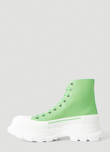 Alexander McQueen Tread Slick Sneakers Green amq0250046