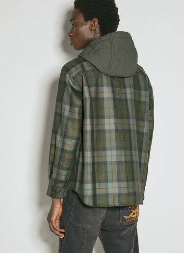 Comme des Garçons Homme Wool Flannel Shirt Green cdh0154010