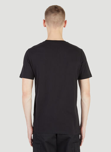 Moncler Logo-Patch T-Shirt Black mon0146034