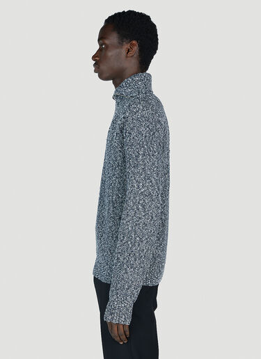 Textured Sweater Bottega Veneta Textured Sweater Navy bov0152007