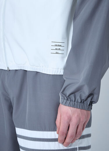 Thom Browne Tonal Track Jacket Grey thb0160001