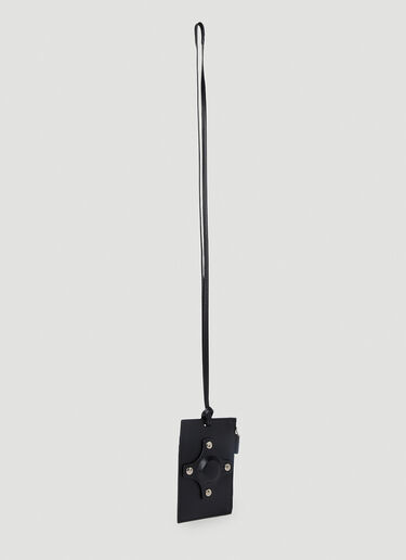 Moulded Lanyard Card Holder Craig Green Moulded Lanyard Card Holder Black cgr0152011