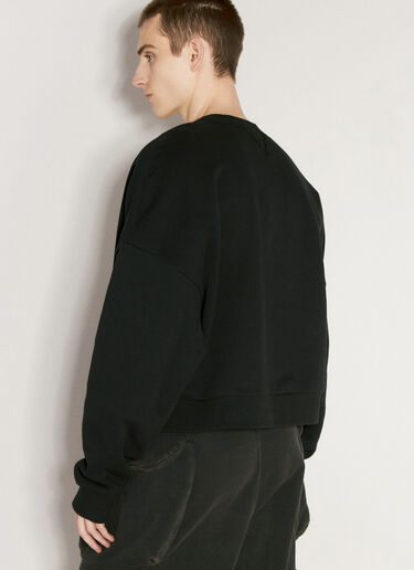 Entire Studios Box Crewneck Sweatshirt Black ent0155024