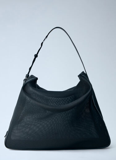 Max Mara Large Mesh Shoulder Bag Black max0264317