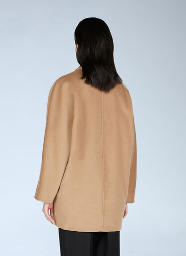 Max Mara Short 101801 Icon Coat Beige max0253018