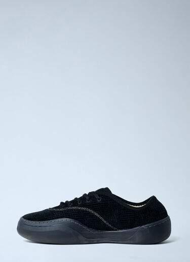 ERL Corduroy Coupe Sneakers Black erl0162011