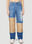 VETEMENTS Distressed Patches Jeans Blue vet0151002