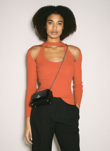 Vivienne Westwood Hazel 小号手提包 黑色 vvw0258013