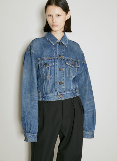 Saint Laurent 80's Denim Jacket Denim sla0254032