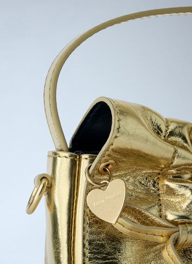 Acne Studios Micro Multipocket Crossbody Bag Gold acn0263014