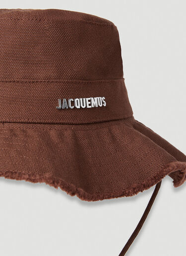 Jacquemus Le Bob Artichaut Hat Brown jac0151037