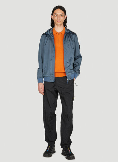 Stone Island Logo Patch Jacket Blue sto0152014