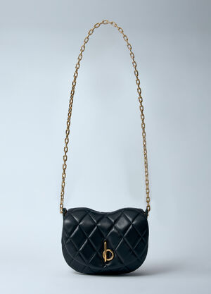 Burberry Rocking Horse Shoulder Bag Black bur0259018
