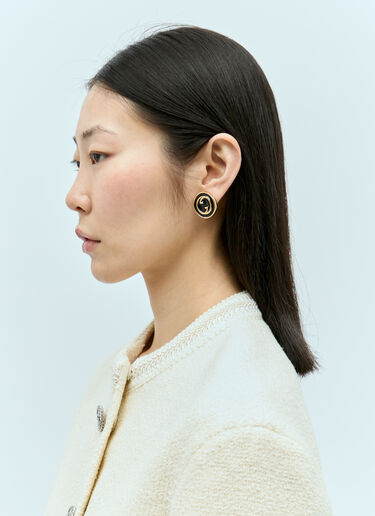 Gucci GG Blondie 耳环  黑色 guc0255101
